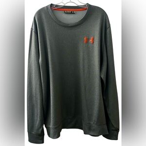 UNDER ARMOUR  Gray Unstoppable Crewneck Sweatshirt Men’s Size 2XL